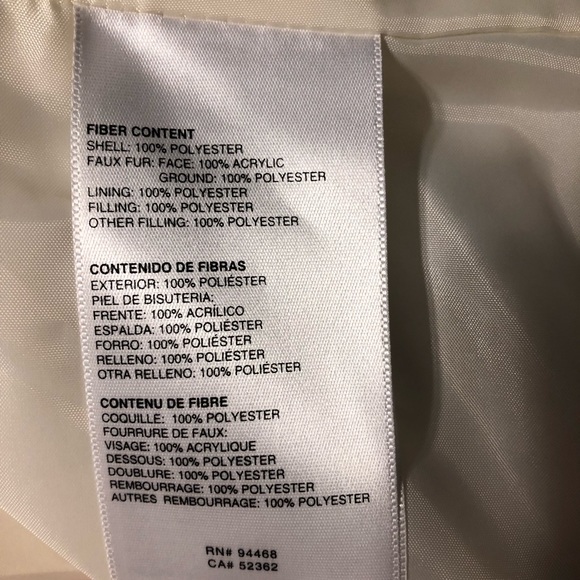 Betsey Johnson cream coat - Picture 7 of 8